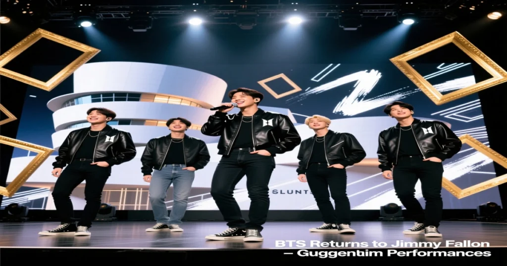 BTS Returns to Jimmy Fallon with Guggenheim Performances