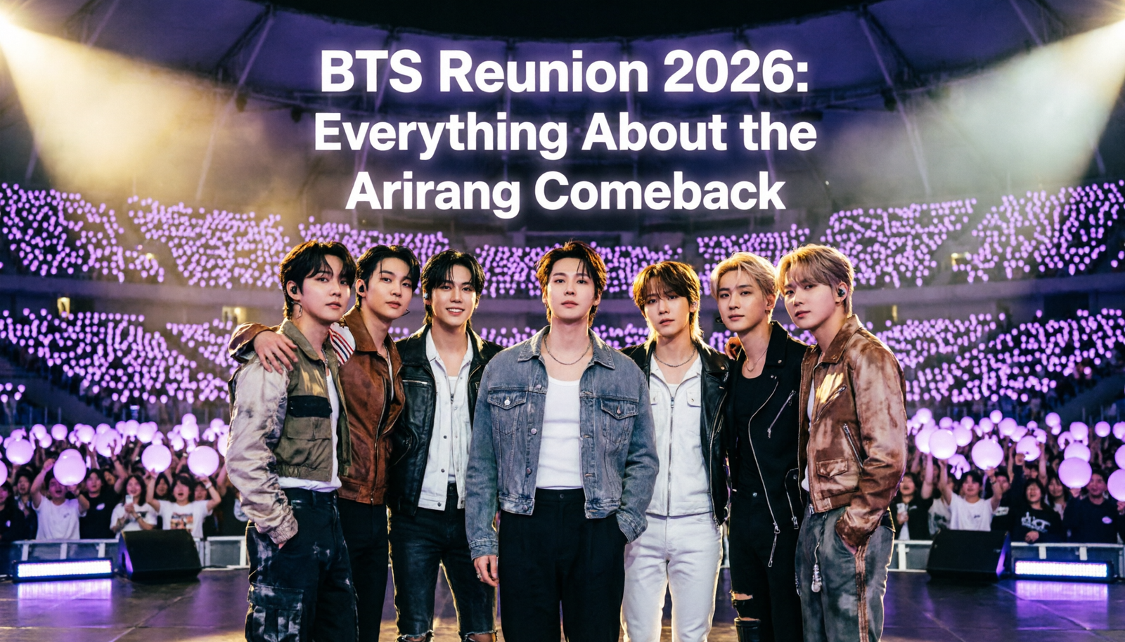 BTS Reunion 2026 Everything About the Arirang Comeback