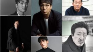 Son Suk-ku and Ha Jung-woo preparing Yoon Jong-bin's Netflix movie 'The Generals'